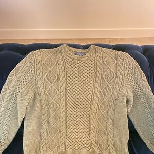 Ralph Lauren Cable Knit Sweater - Green - XL